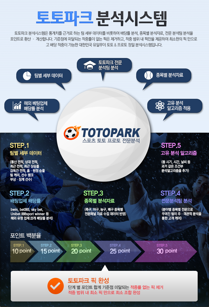 토토파크 분석시스템